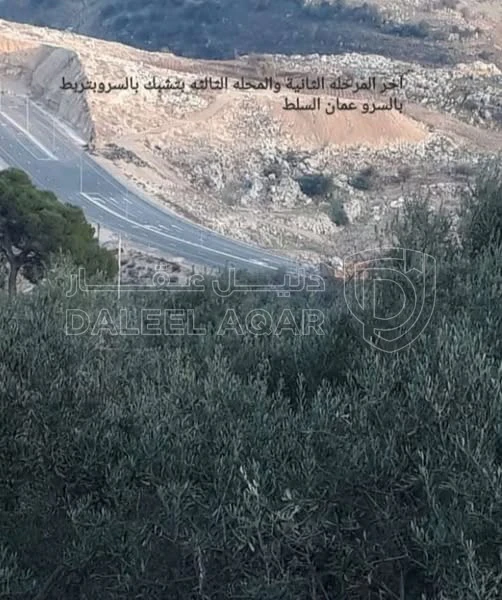 أرض في أرض 3,427م² للبيع في السلط – حوض جورة الصالح  - 78,000 دأ - صورة 1